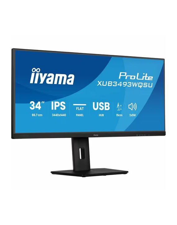 Moniteur IIYAMA 34" LED - PROLITE XUB3493WQSU-B6