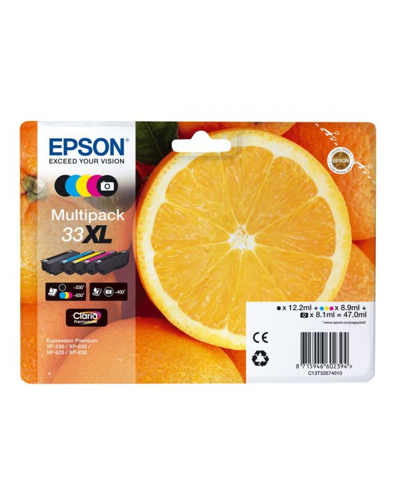EPSON 33XL MULTIPACK Oranges