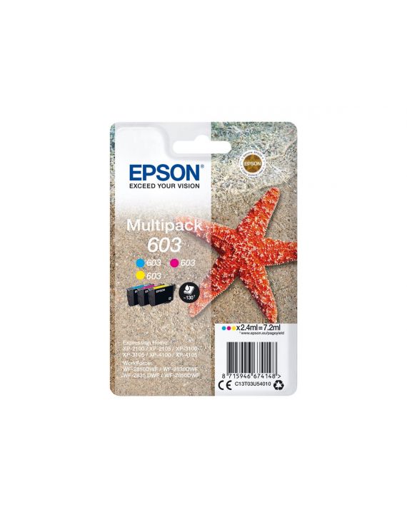 EPSON 603 Multipack 3 couleurs Etoile de mer