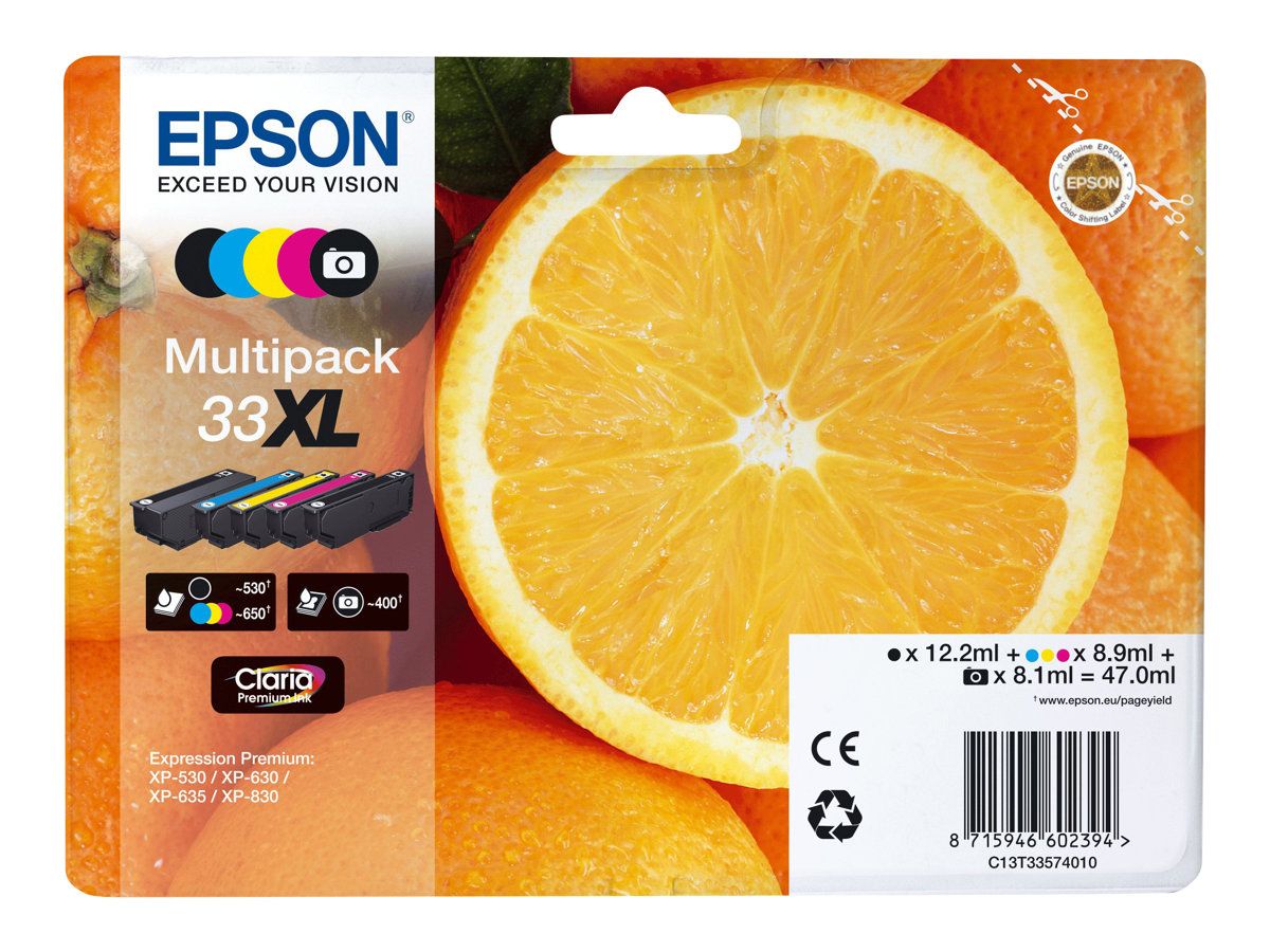 EPSON 33XL MULTIPACK Oranges