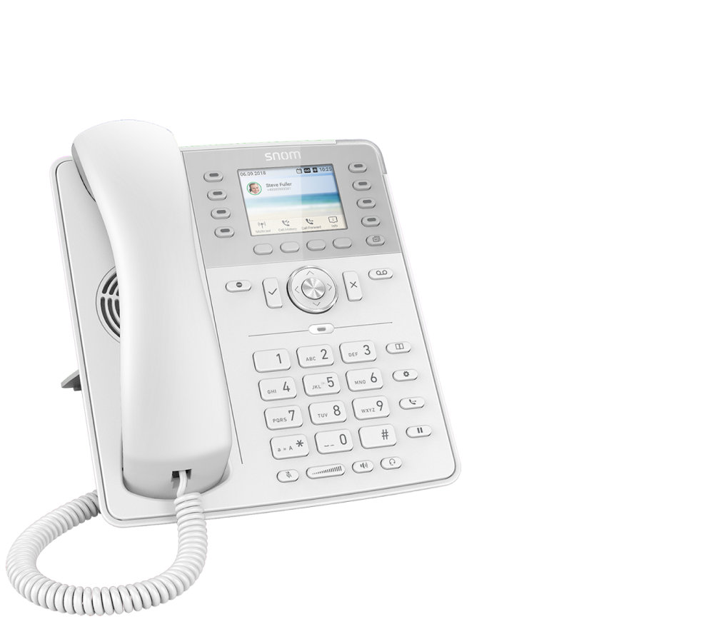 Téléphone SIP SNOM D735 Blanc